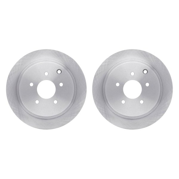 R1 Concepts® - Plain Rear Brake Rotor Set