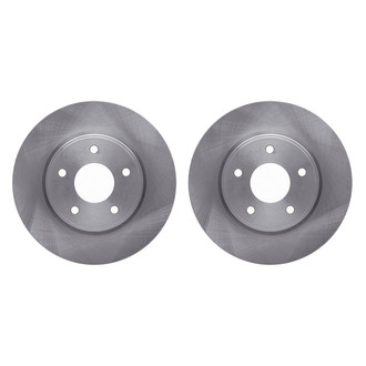 R1 Concepts® - Plain Front Brake Rotor Set