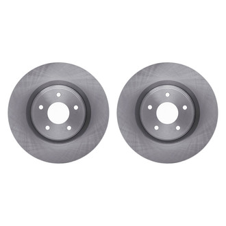 R1 Concepts® - Plain Front Brake Rotor Set