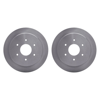 R1 Concepts® - Plain Rear Brake Rotor Set