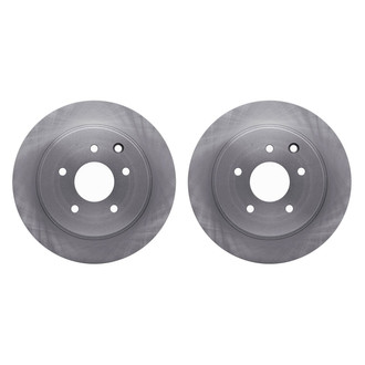 R1 Concepts® - Plain Rear Brake Rotor Set