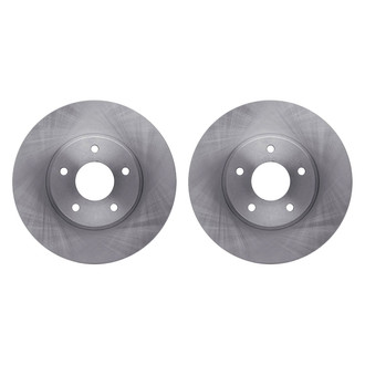 R1 Concepts® - Plain Front Brake Rotor Set