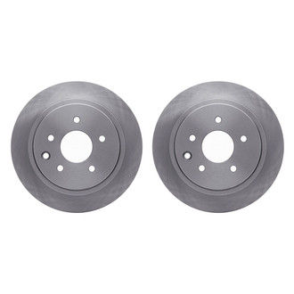 R1 Concepts® - Plain Rear Brake Rotor Set