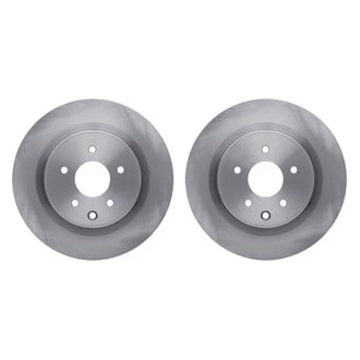 R1 Concepts® - Plain Rear Brake Rotor Set