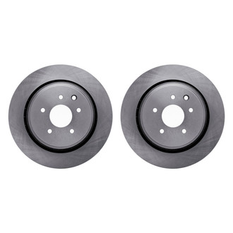 R1 Concepts® - Plain Rear Brake Rotor Set