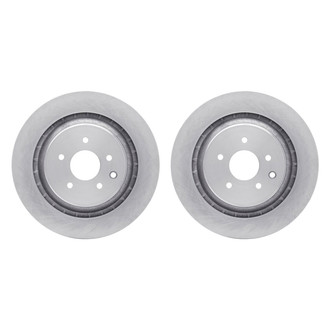 R1 Concepts® - Plain Rear Brake Rotor Set