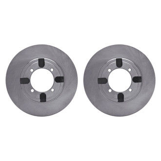 R1 Concepts® - Plain Front Brake Rotor Set