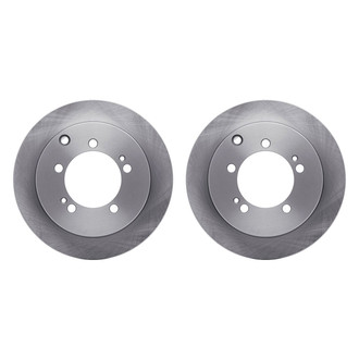 R1 Concepts® - Plain Rear Brake Rotor Set