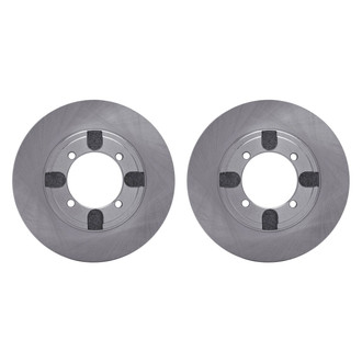 R1 Concepts® - Plain Front Brake Rotor Set