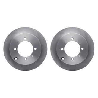 R1 Concepts® - Plain Rear Brake Rotor Set