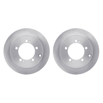 R1 Concepts® - Plain Rear Brake Rotor Set