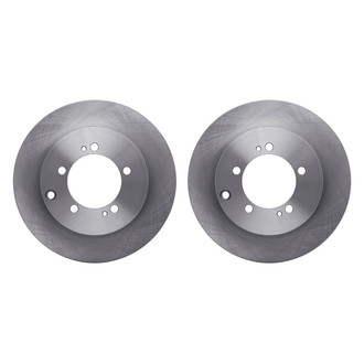 R1 Concepts® - Plain Rear Brake Rotor Set