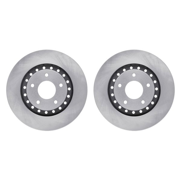 R1 Concepts® - Plain Front Brake Rotor Set