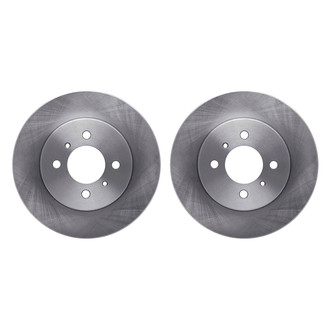 R1 Concepts® - Plain Front Brake Rotor Set
