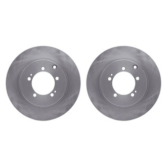 R1 Concepts® - Plain Rear Brake Rotor Set