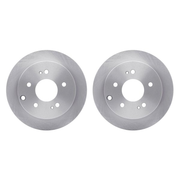 R1 Concepts® - Plain Rear Brake Rotor Set