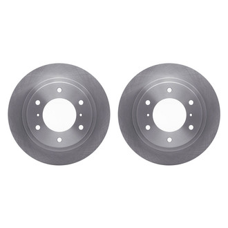 R1 Concepts® - Plain Rear Brake Rotor Set