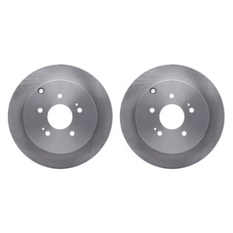 R1 Concepts® - Plain Rear Brake Rotor Set