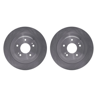 R1 Concepts® - Plain Rear Brake Rotor Set