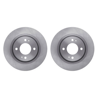 R1 Concepts® - Plain Front Brake Rotor Set
