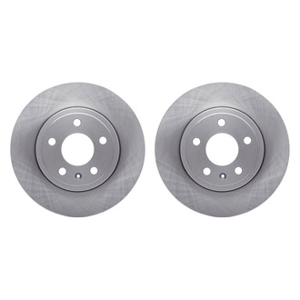 R1 Concepts® - Plain Rear Brake Rotor Set