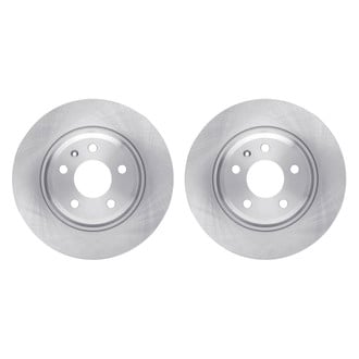 R1 Concepts® - Plain Rear Brake Rotor Set