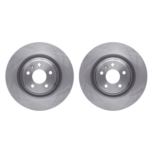 R1 Concepts® - Plain Rear Brake Rotor Set