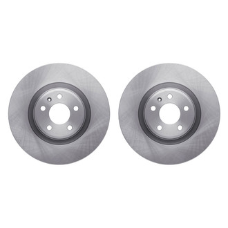 R1 Concepts® - Plain Front Brake Rotor Set