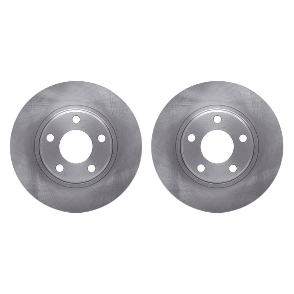 R1 Concepts® - Plain Front Brake Rotor Set