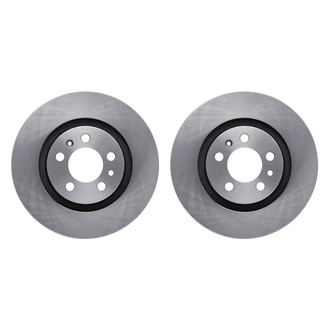 R1 Concepts® - Plain Rear Brake Rotor Set