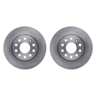 R1 Concepts® - Plain Rear Brake Rotor Set