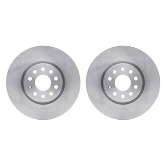 R1 Concepts® - Plain Front Brake Rotor Set