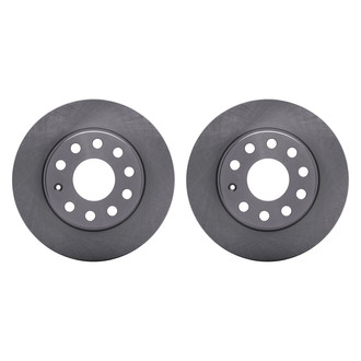 R1 Concepts® - Plain Rear Brake Rotor Set