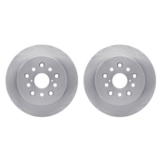 R1 Concepts® - Plain Rear Brake Rotor Set