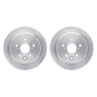R1 Concepts® - Plain Rear Brake Rotor Set