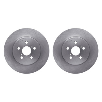 R1 Concepts® - Plain Rear Brake Rotor Set