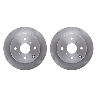 R1 Concepts® - Plain Rear Brake Rotor Set