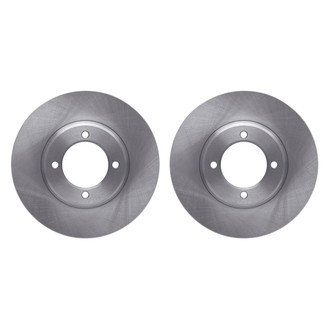 R1 Concepts® - Plain Front Brake Rotor Set