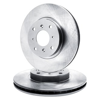 R1 Concepts® - Plain Rear Brake Rotor Set