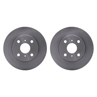 R1 Concepts® - Plain Rear Brake Rotor Set
