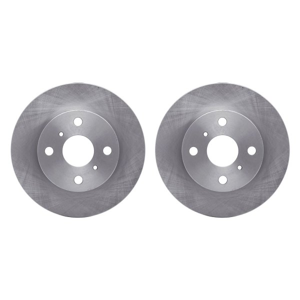 R1 Concepts® - Plain Front Brake Rotor Set