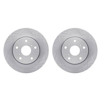 R1 Concepts® - Plain Front Brake Rotor Set