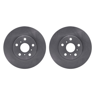 R1 Concepts® - Plain Front Brake Rotor Set