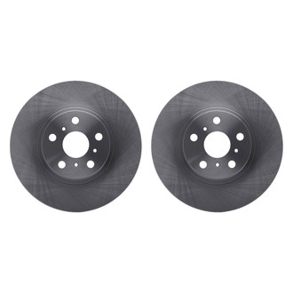 R1 Concepts® - Plain Front Brake Rotor Set