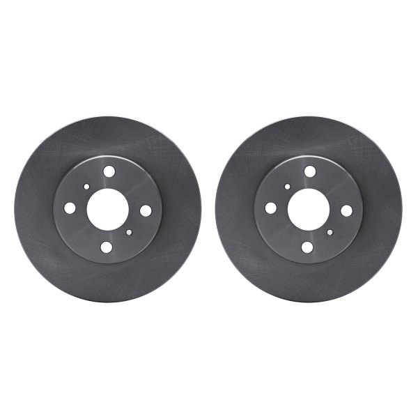 R1 Concepts® - Plain Front Brake Rotor Set