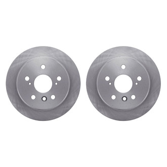 R1 Concepts® - Plain Rear Brake Rotor Set
