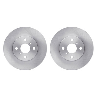 R1 Concepts® - Plain Front Brake Rotor Set