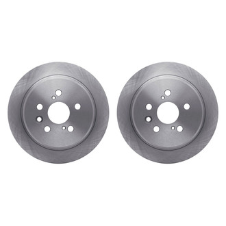 R1 Concepts® - Plain Rear Brake Rotor Set