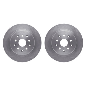 R1 Concepts® - Plain Rear Brake Rotor Set