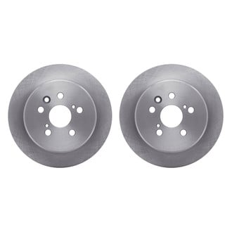R1 Concepts® - Plain Rear Brake Rotor Set